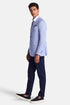 Benetti Oscar Tapered Fit Long Sleeve Formal Shirt - Men's Non-Iron Cotton